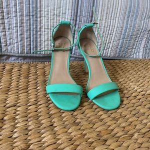 Blue heels